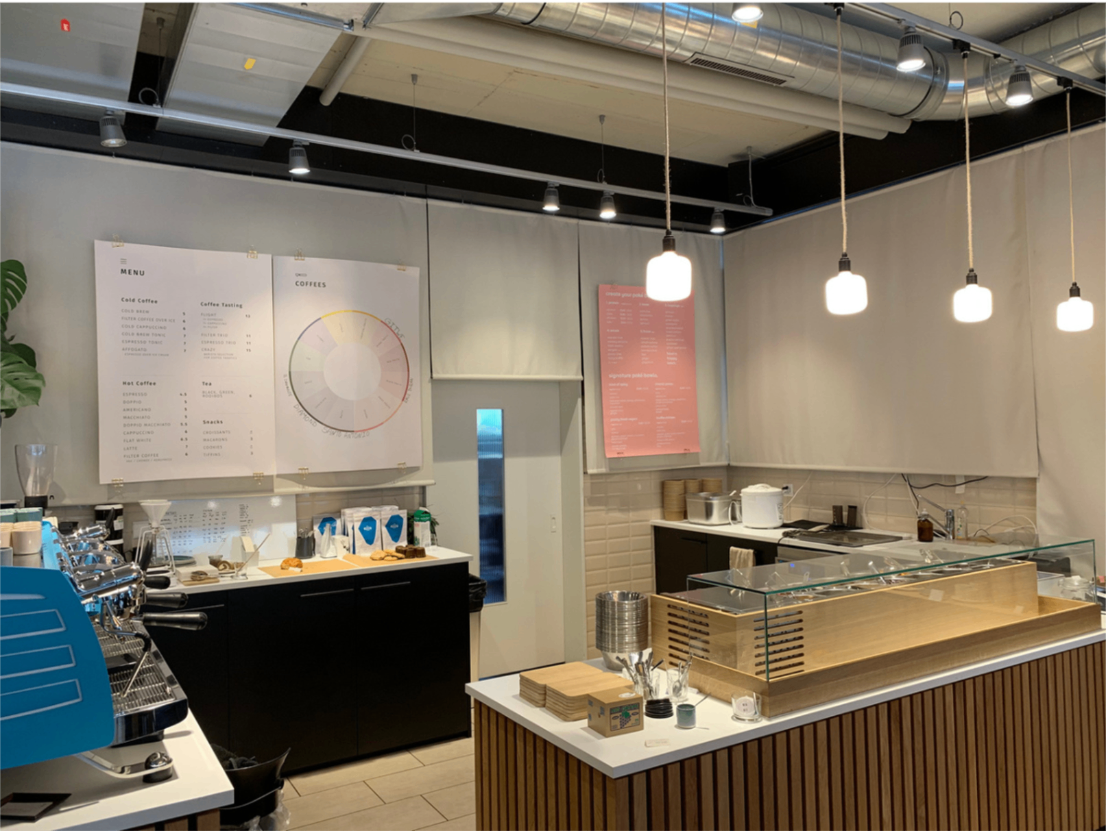One of the early store-in-store setups