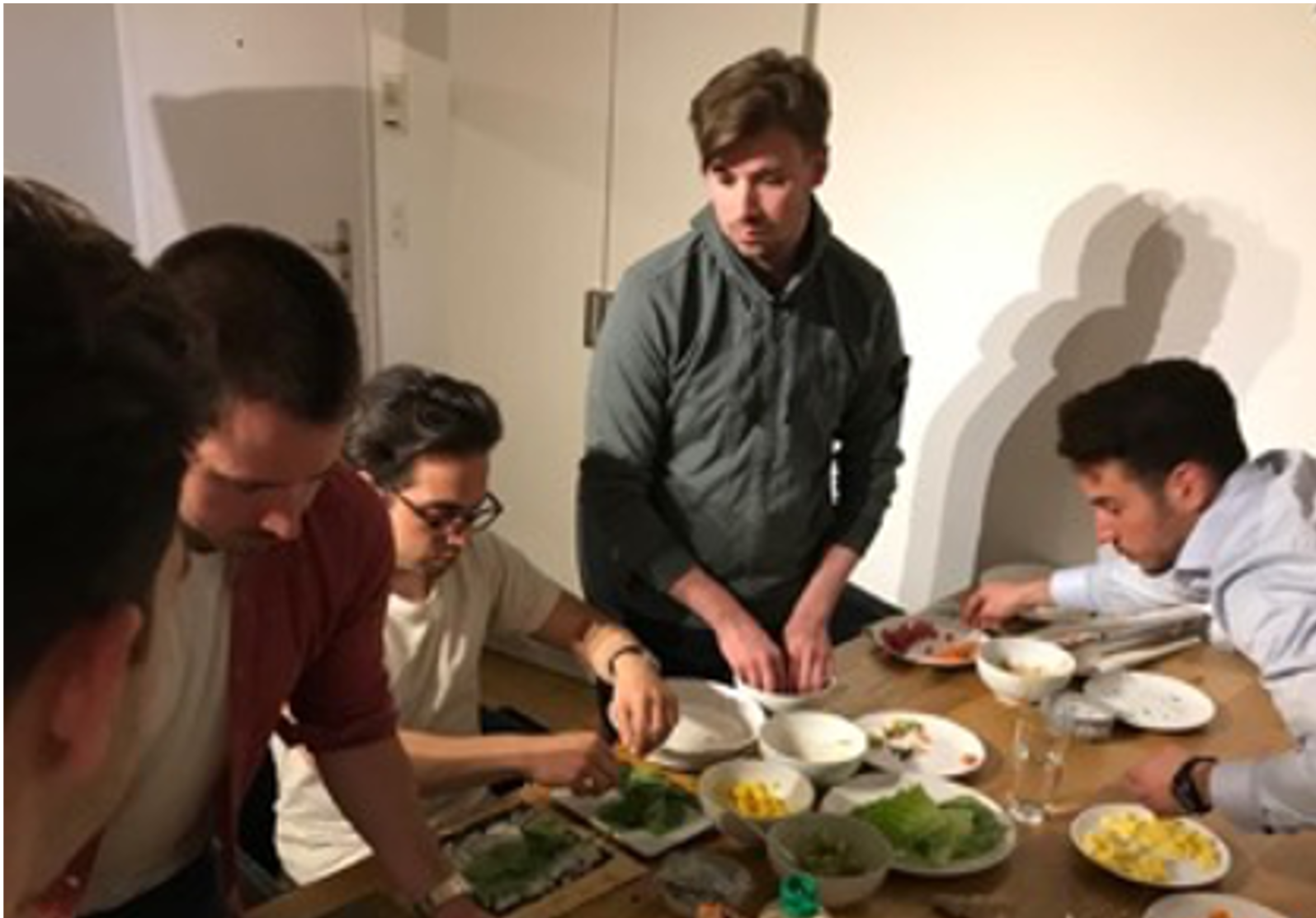 Product testing during the early kaisin. days