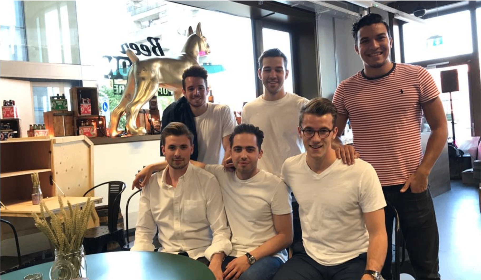 Early kaisin. founding team at the first pop-up